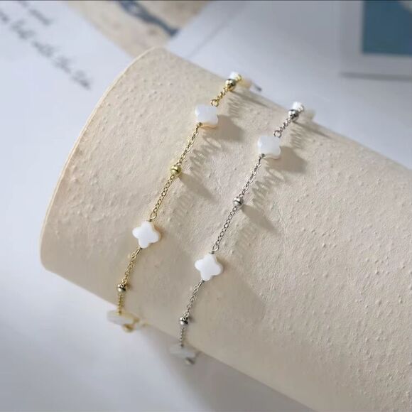 ENA925 Sterling Silver Anklet - Picture 2 of 4